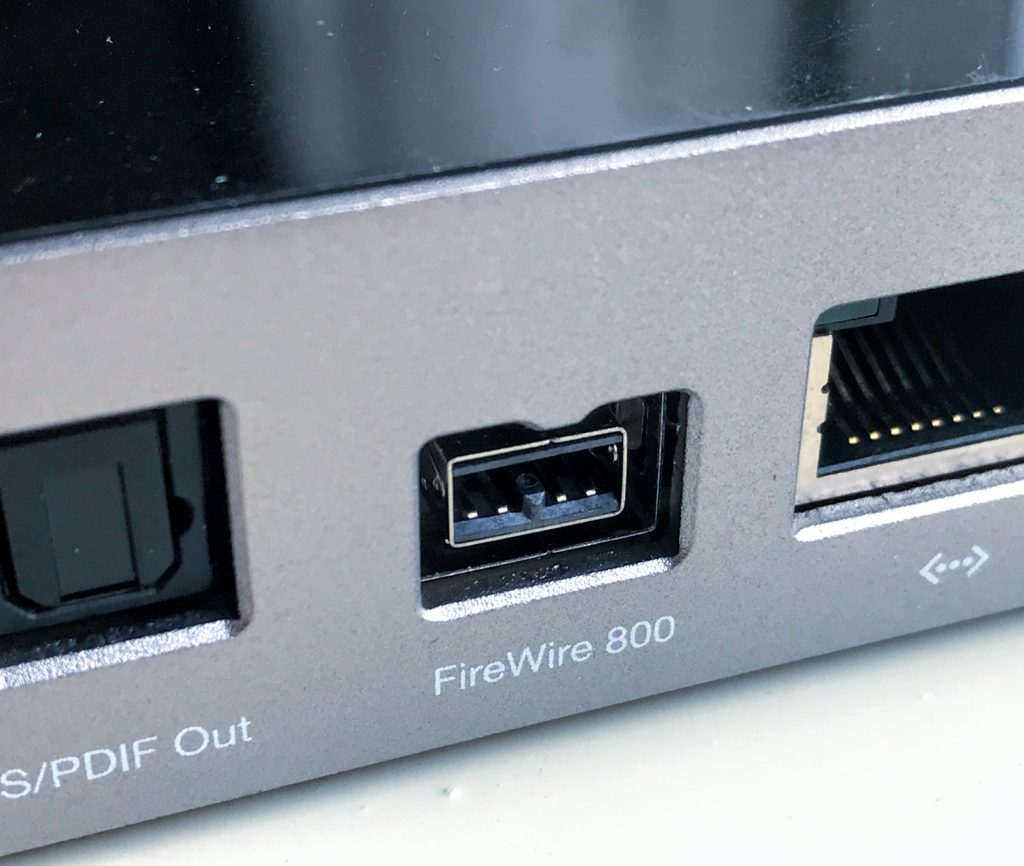 conecting firewire 800 to usb c