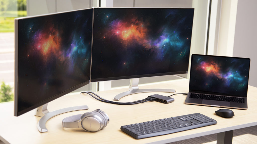 Two 4K Displays Can be Connected with One Thunderbolt Port