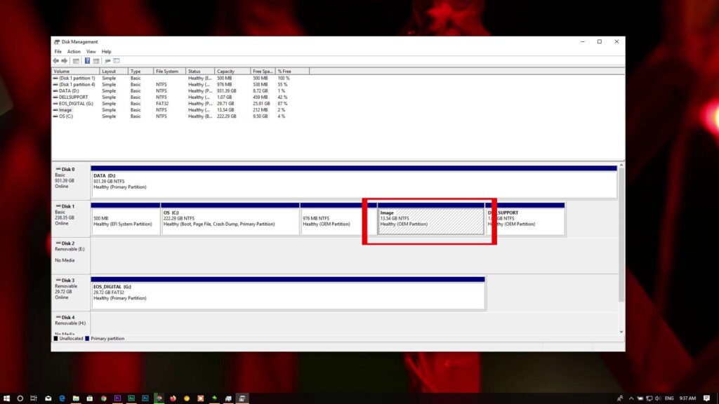 Locked Partition by Manufacturer