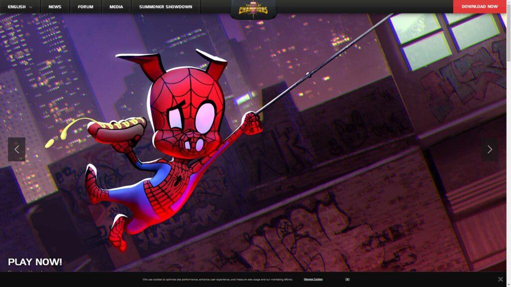 Best Marvel Games, Marvel Contest Of Champions Spider Man.