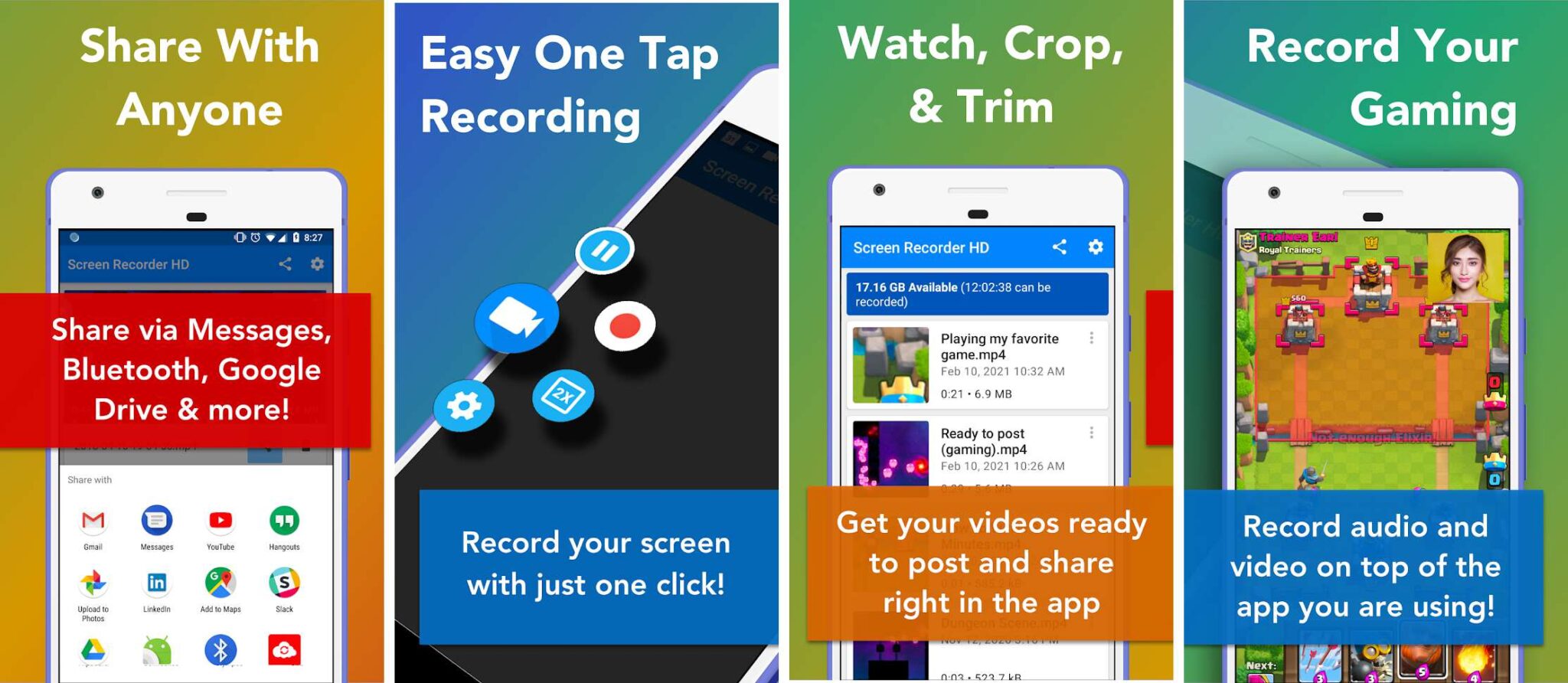 best screen recorder app for android 2021