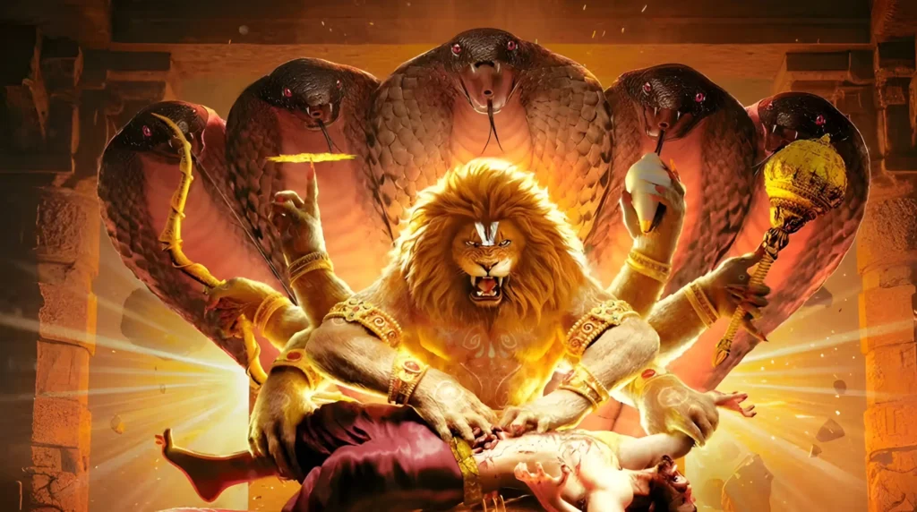 Mahavatar Narsimha 2025 movie scene
